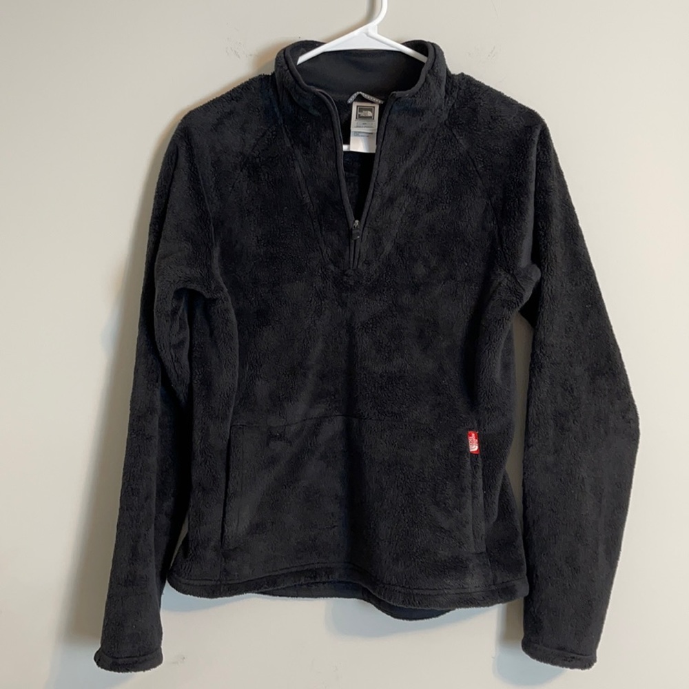 EUC The North Face 1/4 Zip Pullover Size Women's Small (Black)